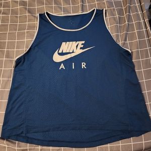 Plus Size Blue Nike Dri-fit Tank Top NWOT
